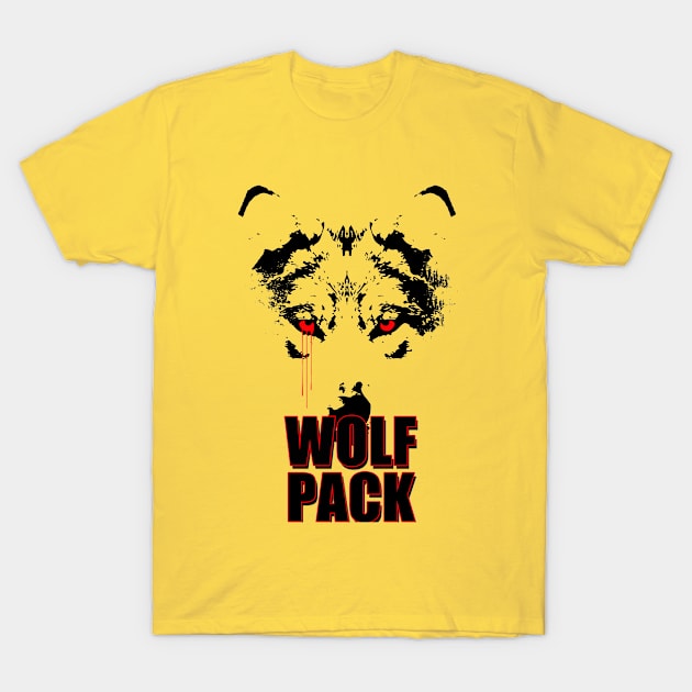 Wolf Pack T-Shirt by slugareadesign